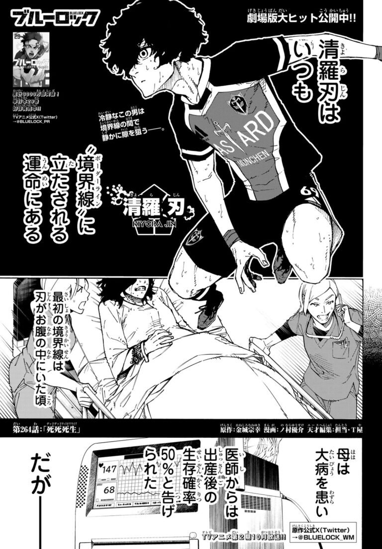 ブルーロック Raw Chapter 264